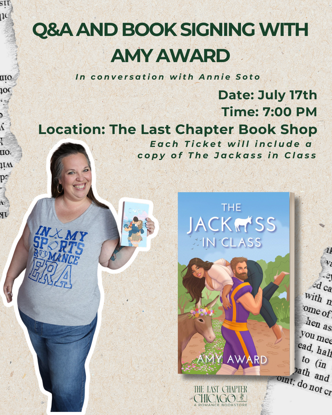 The Last Chapter Book Signing 2025